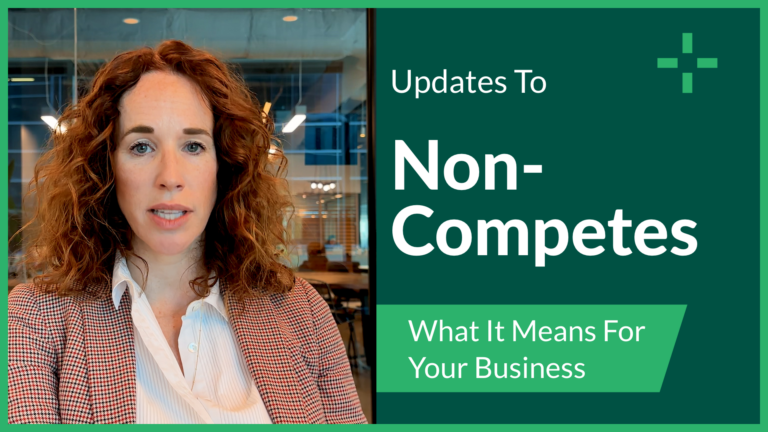 Video Thumbnail: Updates to Noncompetes: What does it mean for your business?